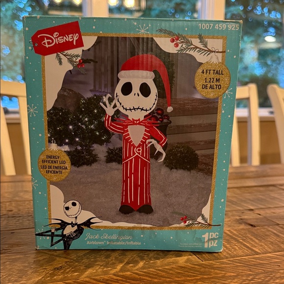 GEMMY Jack Skellington Inflatable lawn ornament - Picture 1 of 1